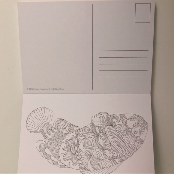 Postcard Colouring Book - Picture 2 of 7